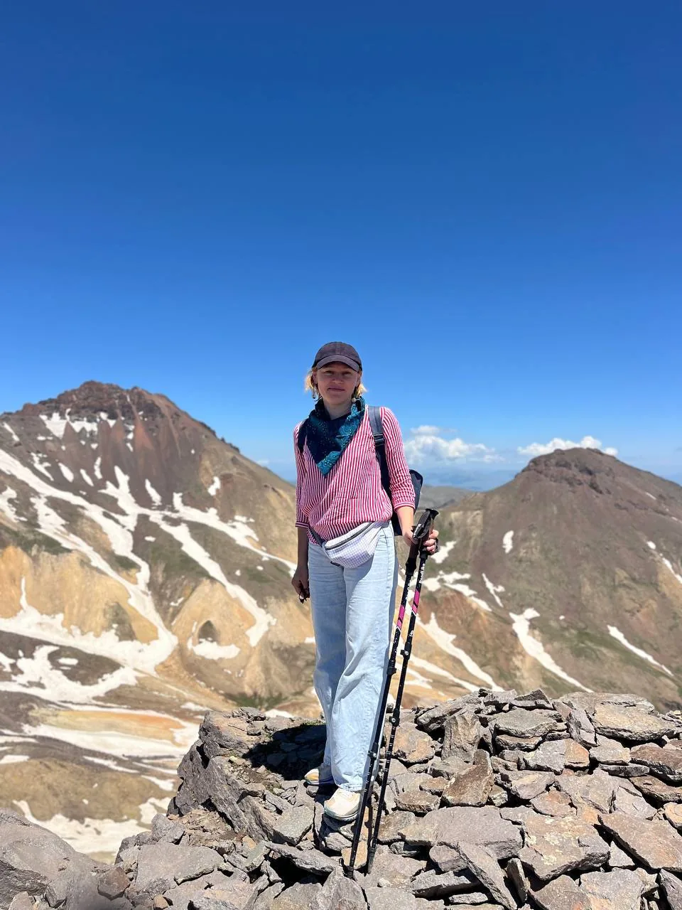 Закат над горами